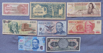 Bankovky z obehu svet 3