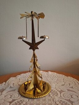 Adventný svietnik - zvoniaci stromček-anjelske zvonenie.