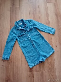 Riflový overal, ZARA, velk. 128