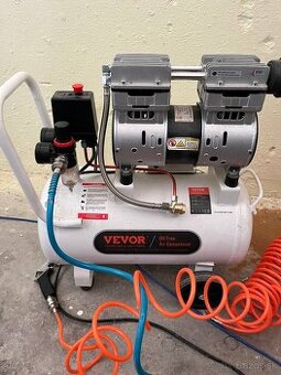 Bezolejový kompresor VEVOR – Ultra Quiet 5,5 Gallon