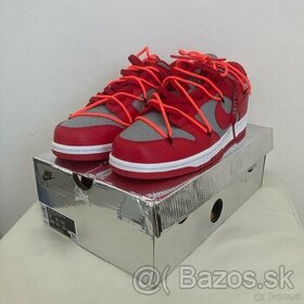 Off White Dunk University Red 46