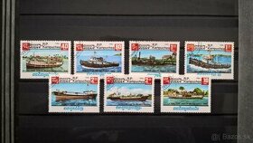 Poštové známky č.92 - Kambodža - lode
