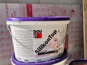 Baumit SilikonTop 1,5mm K 0886 25 kg - sivá