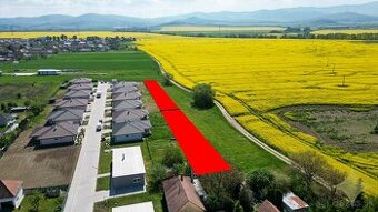 Ponúkam na predaj stavebný pozemok 1951m2 Práznovce