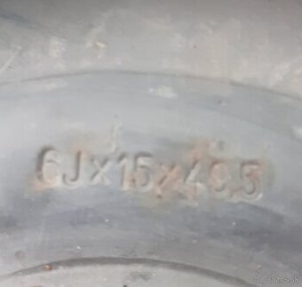 Oceľové disky 4×110 R15