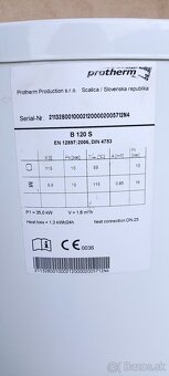 akumulačná nádrž  na TUV Protherm 115 litrov