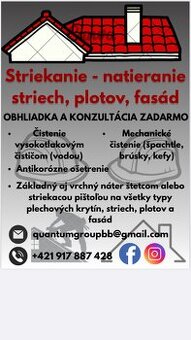 Striekanie - natieranie striech BB Kraj