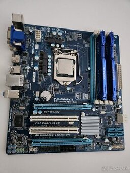 Xeon E3-1240 v2 + mATX doska + 16 GB RAM