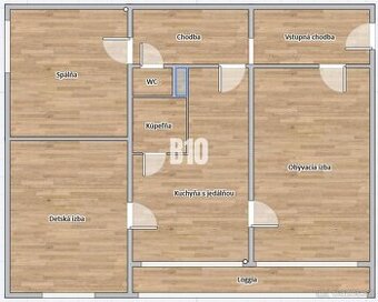Priestranný 3-izbový byt (81 m²) v úplnom srdci Martina