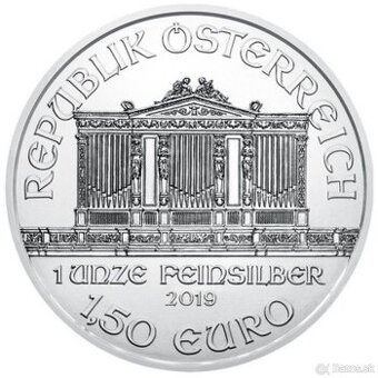 Investičná minca striebro 1oz