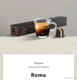 Kávové kapsule NESPRESSO