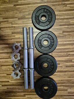 Jednoručky Lifefit 2x7.5kg železné