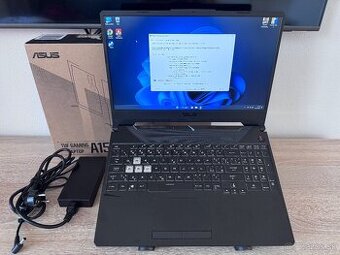 ASUS TUF GAMING A15, Ryzen 7 5800H, RTX3070, 32GB, 1TB NVMe