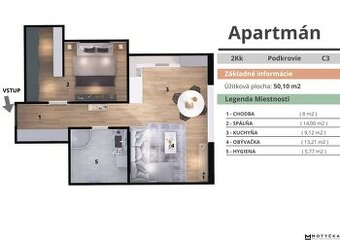 2i apartmán - C3