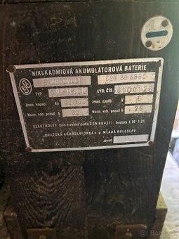 NIKLKADMIOVA AKUMULÁTOROVA BATERIE (rezervovane)