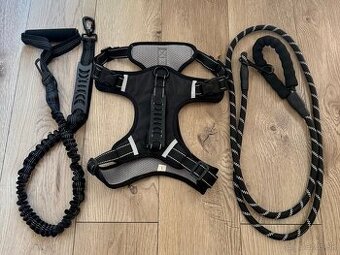 Prsný postroj, vodítka