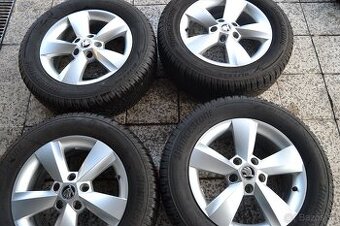 Škoda elektróny R16 a zimné gumy Bridgestone 215/60 R16