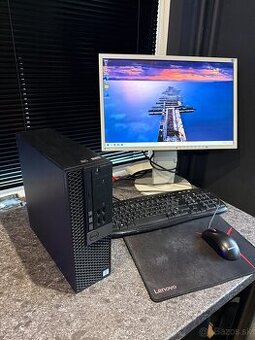 Počítač DELL. Intel i3-6100 2x3,70GHz. 256G SSD. 8g ram.