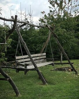 Hojdačka do záhrady z agátu - 1