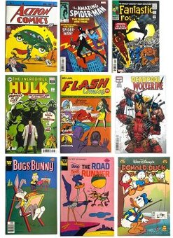 Zberateľské komiksy – výber známych titulov v jednej ponuke