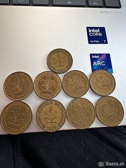 Nemecko - 10 Pfennig (9 ks) - 1