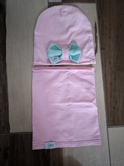 Funny bunny čiapka a nákrčník