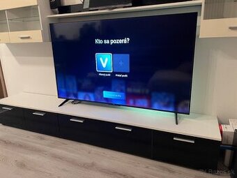 Skrinka pod tv cierny lesk