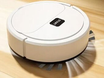 Nový kompaktný šikovný robotický vysávač za balený v krabici