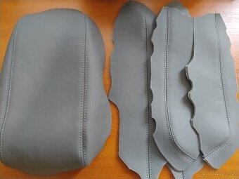 Sada (5 ks) poťahov na lakťove opierky z ekokože