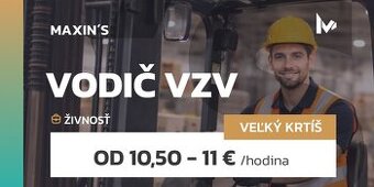 VZV operátor | Nástup ihneď | Stabilná spolupráca (p850)