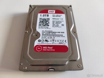 WD RED 1TB, 3,5", 5400rpm, 64 MB Cache, SATA III