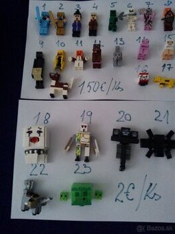 MINECRAFT-postavicky