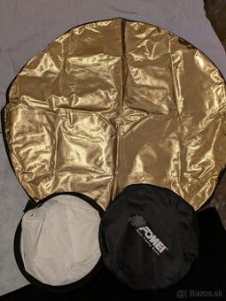 Fotografický reflektor Fomei 100 cm zlatý