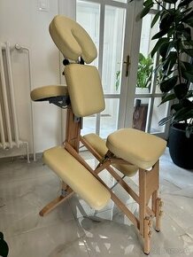 Masážna stolička skladacia drevená Vigor - 1
