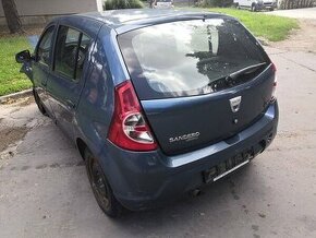 Rozpredám na diely Dacia Sandero 1.4 K7J A7