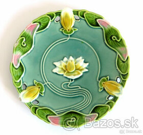 Kremnická kamenina secesný tanier #3