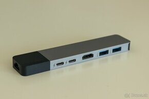 Rozbočovač HyperDrive NET Hub pre Macbook – Space Grey