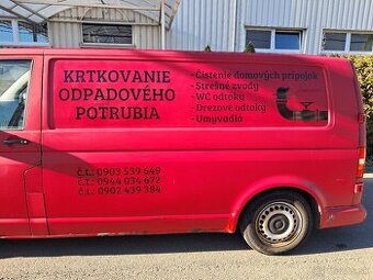 Krtkovanie , čistenie kanalizácie ,