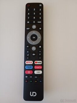 UD TV originál diaľkový ovládač