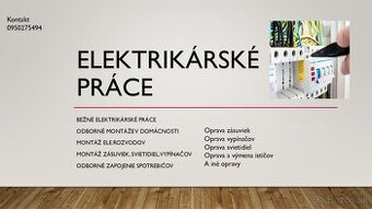 Elektrikárske práce