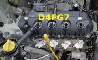 MOTOR D4FG7 Renault Thalia 1.2 2007 PREVODOVKA, Motor D4F G7