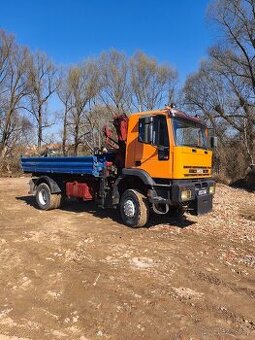 Iveco euro Tracker 4x4 3 strany sklápač