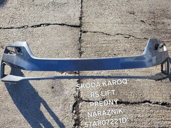 SKODA KAROQ RS LIFT PREDNY NARAZNIK 57A807221D - 1