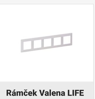 Valena life  5 Rámček