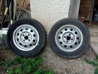 Kolesá na prívesný vozík 165/70 R13