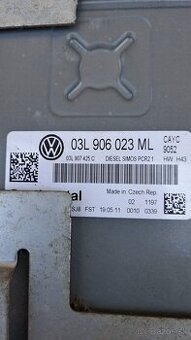 Riadiaca jednotka motora golf 6 plus