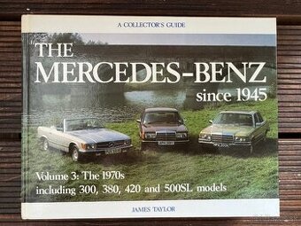 MERCEDES-BENZ W123 W107 W116 sběratelská publikace 70.léta