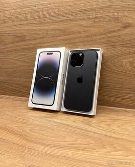 Apple iPhone 14 Pro Max 128GB Space Black - záruka, top stav