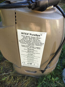 Intex Purespa - ohrev a čerpadlo