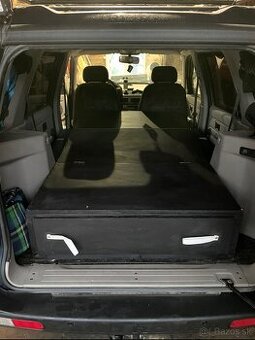 Zástavba na spanie v aute - Freelander 1